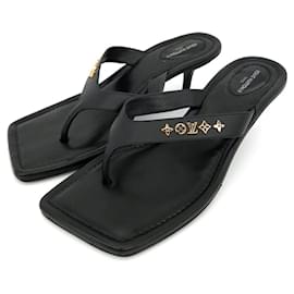 Sandalo Pantofola Nero - Louis Vuitton