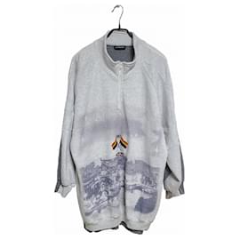 Oversized Hybrid Anorak T-Shirt Regenbogenflagge - Balenciaga