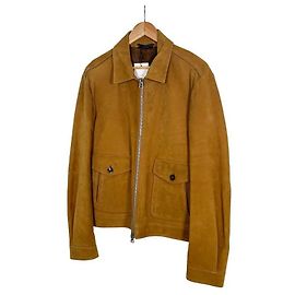 Tom Ford Buffelleder Wildleder Trucker Arbeitsjacke Camel