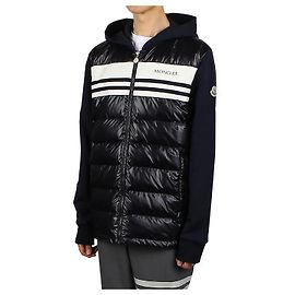 Giacca a vento in cotone imbottito con cappuccio Moncler