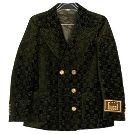 Gucci Jacke mit Pferdegebissdruck