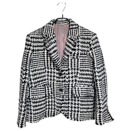 Thom Browne Blazer de Tweed de Houndstooth para Mujeres