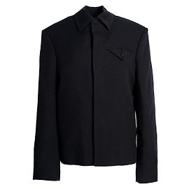 Louis Vuitton Bomber de Lana Embellecido Negro