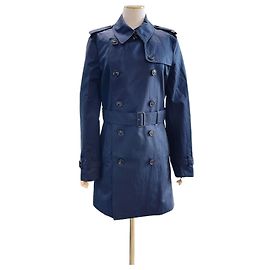 Casaco Harbourne meio trench marinho da Burberry