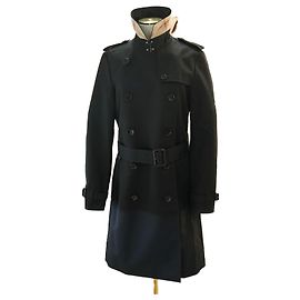 Burberry Langer Trenchcoat HARBOURNE SCHWARZ