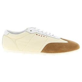Marni Sneakers da calcio in nylon morbido Off-White