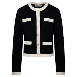 Chunky-Wollbesatz-Cardigan - Tory Burch