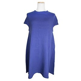 Balenciaga Vestido de malha azul royal