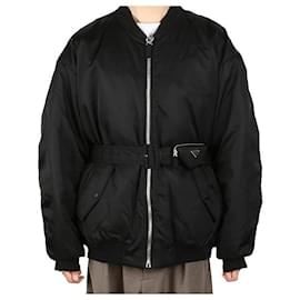 Re-Nylon Gürtel Bomberjacke - Prada