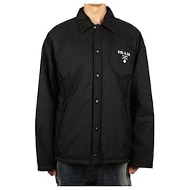 Prada Giacca imbottita con logo Rynylon