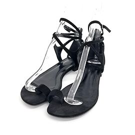 Hermès Hermes Wildleder-Sandalen
