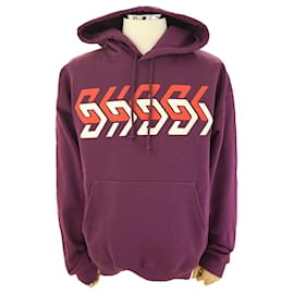 Kapuzensweatshirt XJEWS aus Baumwolle lila - Gucci