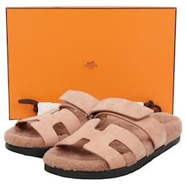 Sandali in shearling Taglia - Hermès