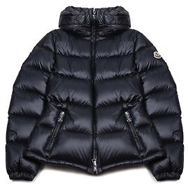 Moncler Chaqueta corta con capucha de plumas Douro