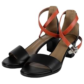 Hermès Manège Kelly Sandalen Absatz Größe