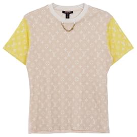 T-shirt a maniche corte monogramma pastello taglia XS - Louis Vuitton