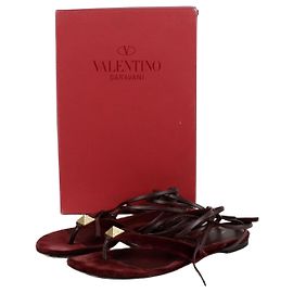 Valentino Roman Stud Riemensandale Größe