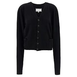 Wollstrickjacke mit V-Ausschnitt - Maison Martin Margiela