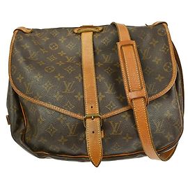 Louis Vuitton Saumur Monogram Canvas 35