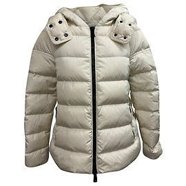 Chaqueta de Puffer Moncler Chitalpa en Poliamida Blanca