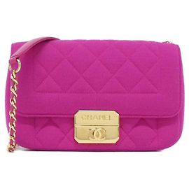 Borsa a Spalla in Tela Chanel