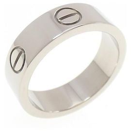Anello Love Cartier in Oro Bianco