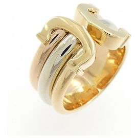 Anello Cartier 2C in oro tricolore 18K