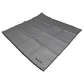 Dior Sciarpa Monogramma Vintage Celine Paris Grigio Nero