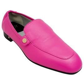 Mocasines Angela de piel de cordero rosa Laurence Dacade