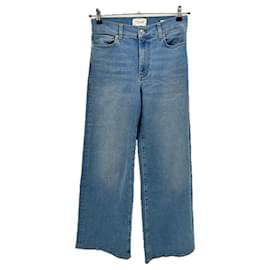 Jeans Frame Denim azul claro de algodón talla 27