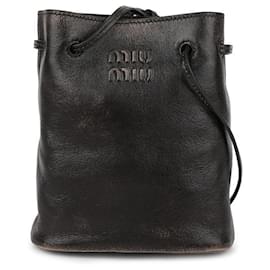Miu Miu Pochette in pelle nappa