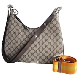 Gucci Borsa a spalla media Ataushu in tela