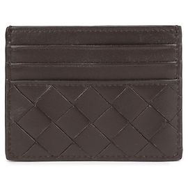 Bottega Veneta Estuche para tarjetas Intrecciato