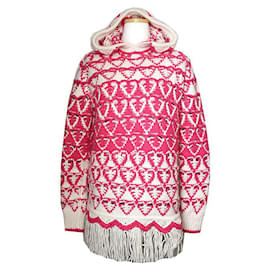 Top in maglia con cappuccio in cashmere e seta - Chanel