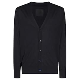 Logo Seiden-Baumwoll-Cardigan - Givenchy