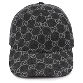 Flanell-Baseballkappe - Gucci