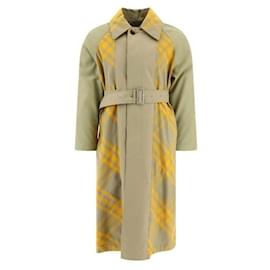 Burberry Abrigo largo reversible
