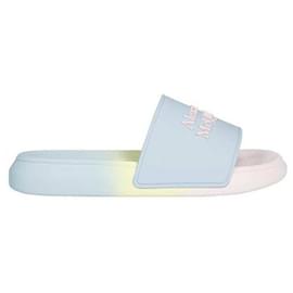 Alexander Mcqueen Pantofole con patch logo