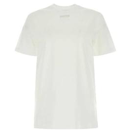 T-Shirt mit kurzem Arm und Dreieckslogo - Prada