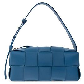 Bottega Veneta Pequena bolsa de cassete em tijolo