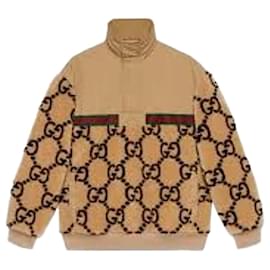 Gucci Jacquard Half-Zip Jacket