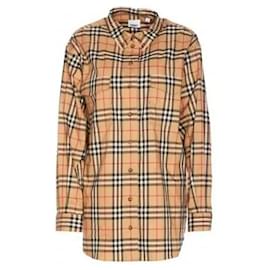 Camicia in cotone a scacchi - Burberry