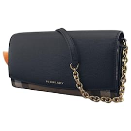Burberry Borsa a tracolla in pelle HENLEY Nera