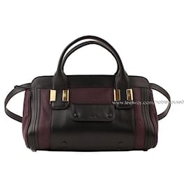 Chloé Borsa tote e a spalla Little Alice nera e viola