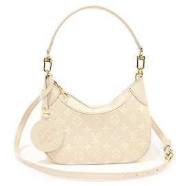 Louis Vuitton Borsa Bagatelle BB in Monogram Empreinte Rosa Beige