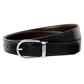 Montblanc Cintura da Uomo in Pelle: stampata