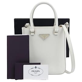 Kleine gebürstete Schultertasche - Prada