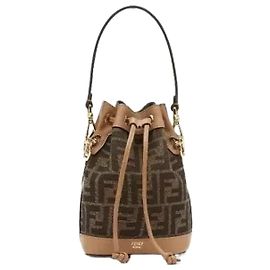 Fendi Mini Borsa in Tessuto Mon Tresor