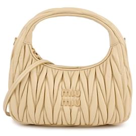 Borsa hobo in pelle Napa - Miu Miu