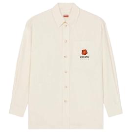 Blumenstickerei Overshirt - Kenzo